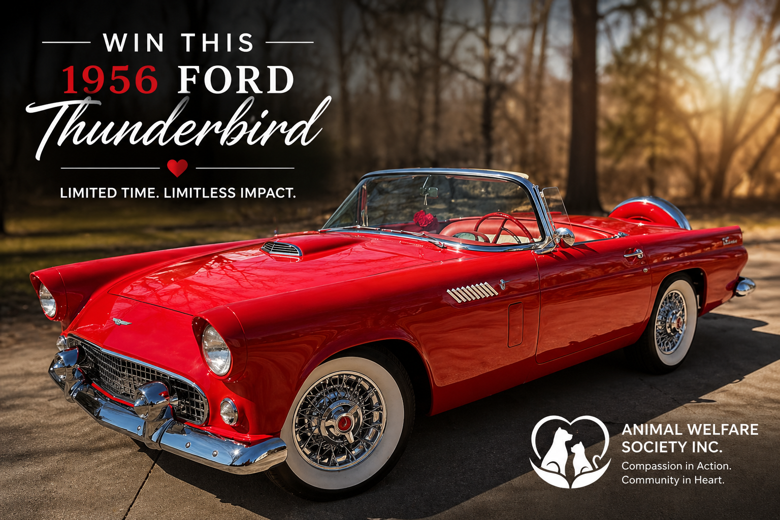1956 Ford Thunderbird โ Fully Restored